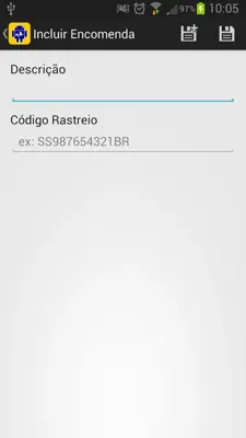 Rastreio Correios android App screenshot 2