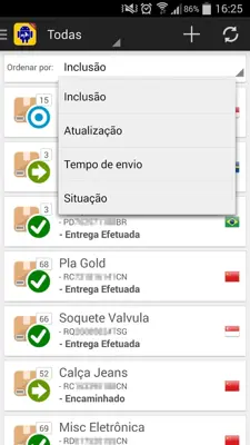 Rastreio Correios android App screenshot 5